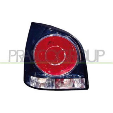 GUIDA_ALLA_SCELTA.JPG Fanale Posteriore Sinistro Nero Per Volkswagen Polo Dal 2005 Al 2009