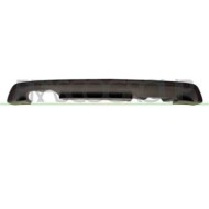 Spoiler Paraurti Posteriore Nero/goffrato Per Volkswagen Polo Dal 2009 Al 2014