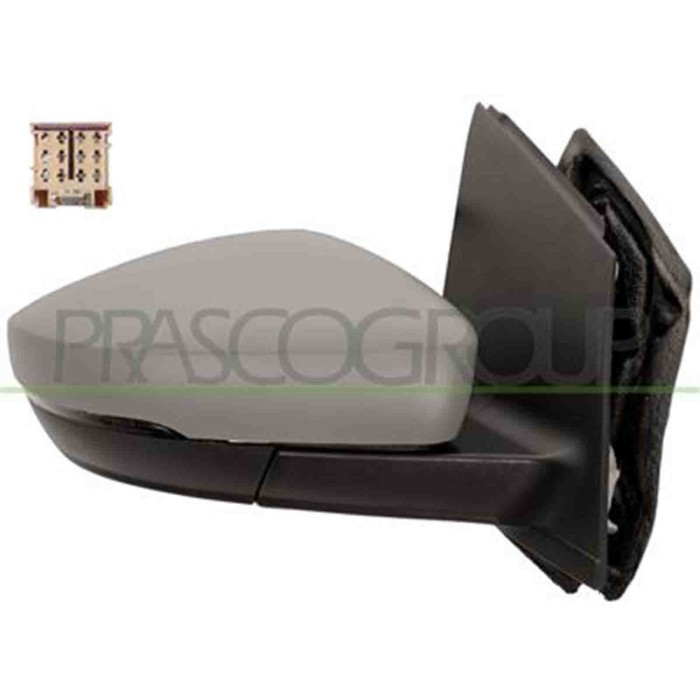 GUIDA_ALLA_SCELTA.JPG Retrovisore Destro Elettrico Per Volkswagen Polo Dal 2009 Al 2014
