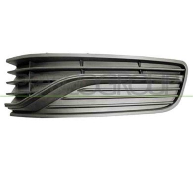 GUIDA_ALLA_SCELTA.JPG Griglia Destra Paraurti Nera Per Volkswagen Polo Dal 2014 Al 2017