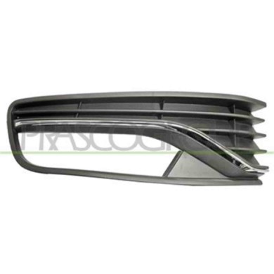 VG0242134_2.JPG Griglia Sinistra Paraurti Nera Per Volkswagen Polo Dal 2014 Al 2017