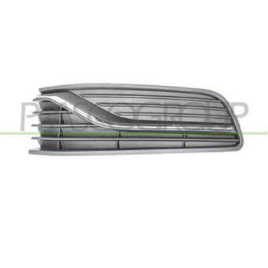 GUIDA_ALLA_SCELTA.JPG Griglia Sinistra Paraurti Nera Goffrata Per Volkswagen Polo Dal 2014 Al 2017