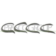 Kit Parafanghini Anteriori+posteriori (4 Pz) Per Volkswagen Golf I Dal 1974 Al 1983