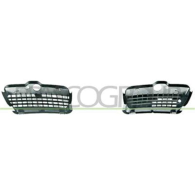 GUIDA_ALLA_SCELTA.JPG Griglia Destra Paraurti Anteriore Nera Per Volkswagen Golf Iii Dal 1991 Al 1997
