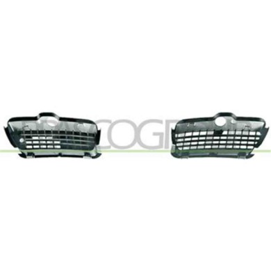 GUIDA_ALLA_SCELTA.JPG Griglia Sinistra Paraurti Anteriore Nera Per Volkswagen Golf Iii Dal 1991 Al 1997