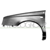 Parafango Anteriore Sinistro Con Foro Lucciola Ovale+foro Antenna Per Volkswagen Golf Iii Dal 1991 Al 1997