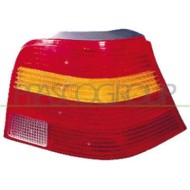Fanale Posteriore Destro Senza Porta Lampada Per Volkswagen Golf Iv Dal 1997 Al 2003