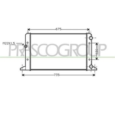 VG034R004_1.JPG Radiatore Per Volkswagen Golf Iv Dal 1997 Al 2003