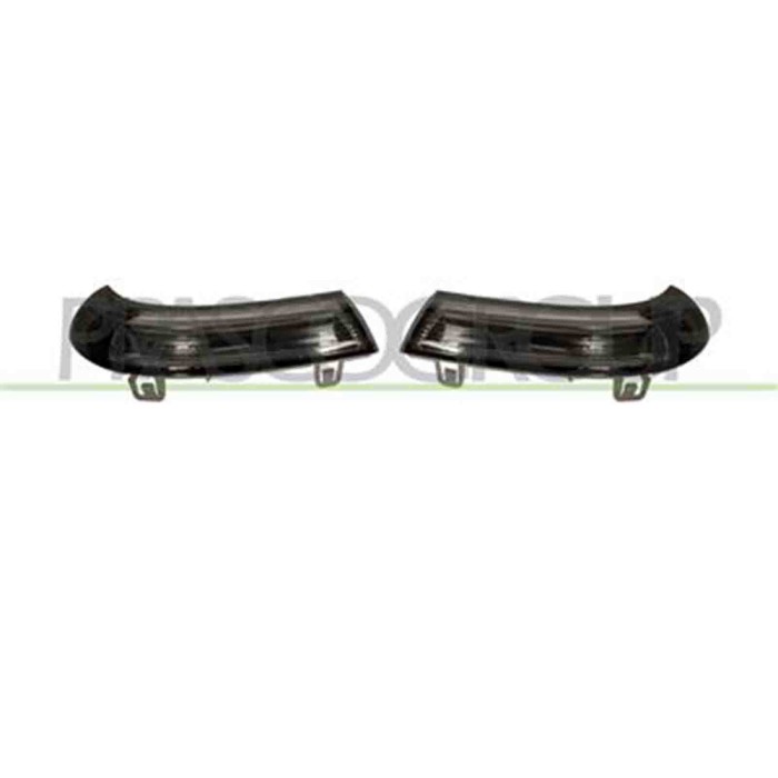 GUIDA_ALLA_SCELTA.JPG Kit Fanale Fume' Retrovisore (destro+sinistro) Per Volkswagen Golf V Dal 2003 Al 2008