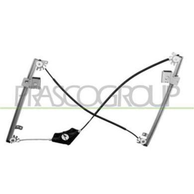 VG036W012_3.JPG Meccanismo Alzacristallo Anteriore Sinistro Per Volkswagen Golf V Dal 2003 Al 2008