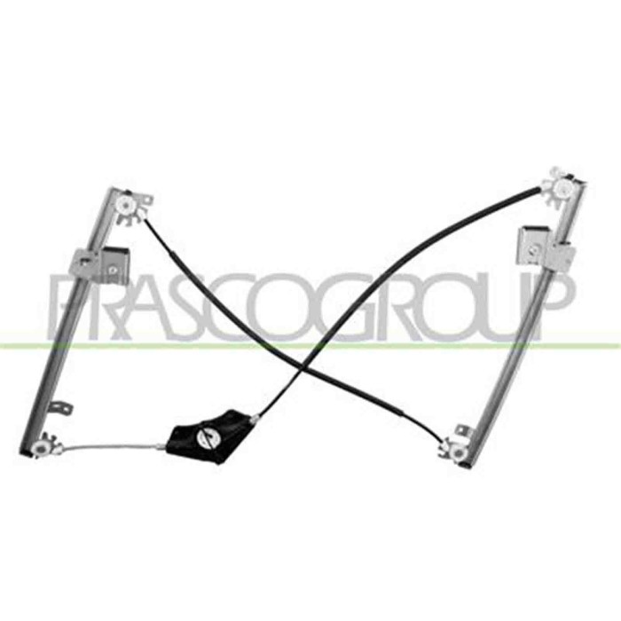 VG036W012_3.JPG Meccanismo Alzacristallo Anteriore Sinistro Per Volkswagen Golf V Dal 2003 Al 2008