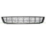 Griglia Centrale Paraurti Nera Con Cornice Per Volkswagen Golf Vi Dal 2008 Al 2012