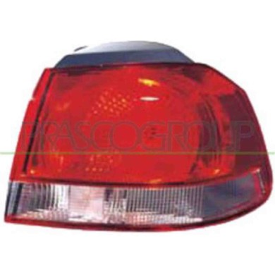 GUIDA_ALLA_SCELTA.JPG Fanale Posteriore Sinistro Esterno Rosso/bianco Per Volkswagen Golf Vi Dal 2008 Al 2012