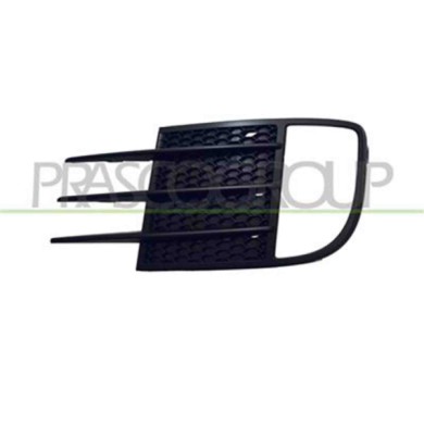 GUIDA_ALLA_SCELTA.JPG Griglia Sinistra Paraurti Nera Per Volkswagen Golf Vi Gti/gtd Dal 2009 Al 2012