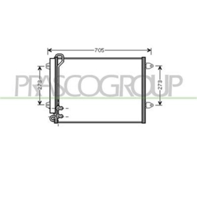 VG054C001_1.JPG Condensatore Per Volkswagen Passat B6 Dal 2005 Al 2010