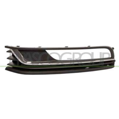 GUIDA_ALLA_SCELTA.JPG Griglia Sinistra Paraurti Anteriore Nera Goffrata Con Sede Fendi Per Volkswagen Passat B7 Dal 2010 Al 2014