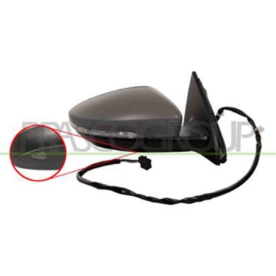 GUIDA_ALLA_SCELTA.JPG Retrovisore Destro Elettrico Per Volkswagen Passat B7 Dal 2010 Al 2014
