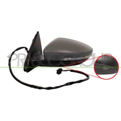 GUIDA_ALLA_SCELTA.JPG Retrovisore Sinistro Elettrico Per Volkswagen Passat B7 Dal 2010 Al 2014