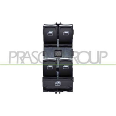 VG056WS04_1.JPG Pulsantiera Nera Per Volkswagen Golf Sportsvan Dal 2014 Al 2017