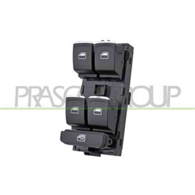 VG056WS04_2.JPG Pulsantiera Nera Per Volkswagen Golf Sportsvan Dal 2014 Al 2017