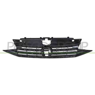VG0582001_1.JPG Griglia Radiatore Nera Lucida Con Modanatura Cromata Per Volkswagen Passat B8 Dal 2019