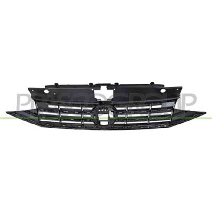 VG0582001_1.JPG Griglia Radiatore Nera Lucida Con Modanatura Cromata Per Volkswagen Passat B8 Dal 2019