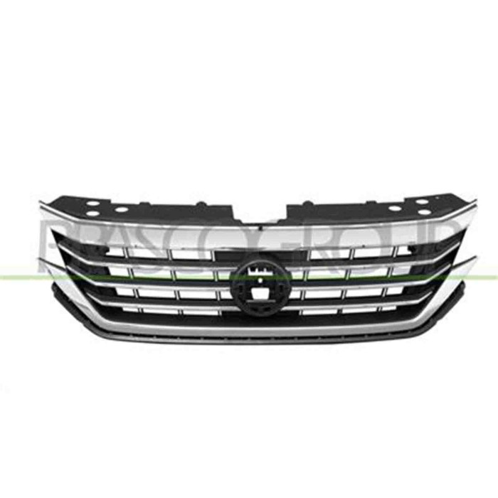 VG0582011_1.JPG Griglia Radiatore Nera Lucida Con Modanatura Cromata Per Volkswagen Passat B8 Dal 2019