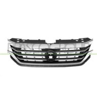 Griglia Radiatore Nera Lucida Con Modanatura Cromata Per Volkswagen Passat B8 Dal 2019