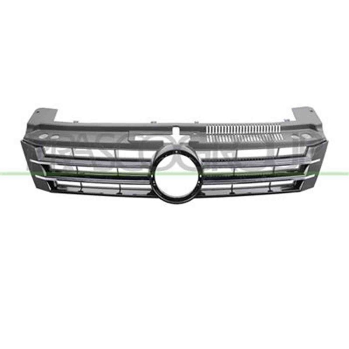 VG1012001_2.JPG Griglia Radiatore Nera Con Modanatura Cromata Per Volkswagen Sharan Dal 2010 Al 2015
