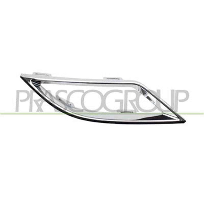 GUIDA_ALLA_SCELTA.JPG Cornice Tubo Scarico Posteriore Destra Per Volkswagen Polo R-line Dal 2017 Al 2021