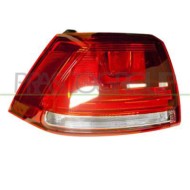 Fanale Posteriore Sinistro Esterno Senza Porta Lampada Per Volkswagen Golf 7 Dal 2012 Al 2016