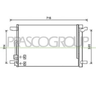 Condensatore Per Volkswagen Golf 7 Dal 2012 Al 2016