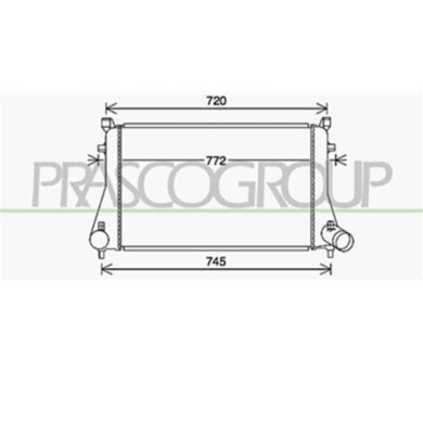 VG400N001_1.JPG Intercooler Per Volkswagen Golf 7 Dal 2012 Al 2016