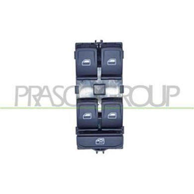 VG400WS14_1.JPG Pulsantiera Nera Per Volkswagen Golf Sportsvan Dal 2014 Al 2017