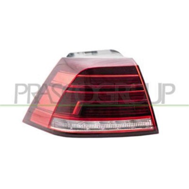 VG4044064_2.JPG Fanale Posteriore Sinistro Esterno Con Porta Lampada Per Volkswagen Golf 7.5 Dal 2016 Al 2020