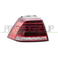Fanale Posteriore Sinistro Esterno Con Porta Lampada Per Volkswagen Golf 7.5 Dal 2016 Al 2020