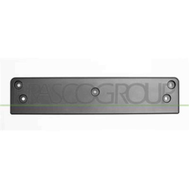 VG4081539_1.JPG Portatarga Anteriore Per Volkswagen Golf 7.5 Gti/gtd Dal 2017 Al 2020