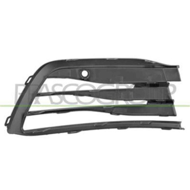 VG4102124_3.JPG Griglia Sinistra Paraurti Nera Con Foro Pdc+supporto Per Volkswagen Golf Viii Dal 2020