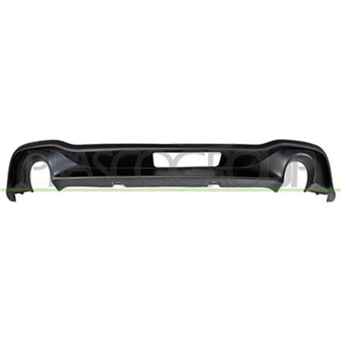 VG4111851_2.JPG Spoiler Paraurti Posteriore Nero Goffrato Per Volkswagen Golf Viii Gti/gtd Dal 2020