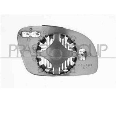 GUIDA_ALLA_SCELTA.JPG Piastra Specchio Sinistra Piatta Per Volkswagen New Beetle Dal 1998 Al 2005
