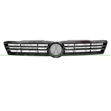 VG5222001_1.JPG Griglia Radiatore Nera Lucida Con Modanatura Cromata Per Volkswagen Jetta (a6) Dal 2010 Al 2014