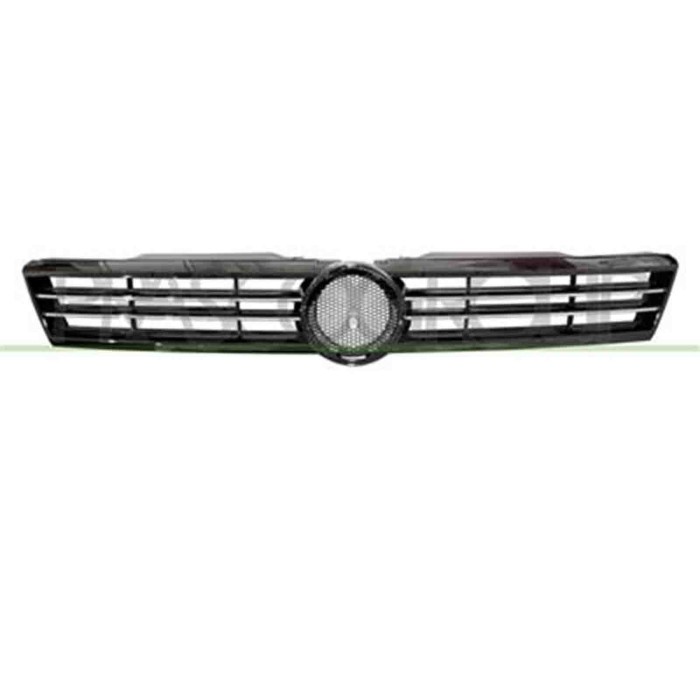 VG5222001_1.JPG Griglia Radiatore Nera Lucida Con Modanatura Cromata Per Volkswagen Jetta (a6) Dal 2010 Al 2014