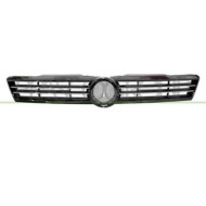 Griglia Radiatore Nera Lucida Con Modanatura Cromata Per Volkswagen Jetta (a6) Dal 2010 Al 2014