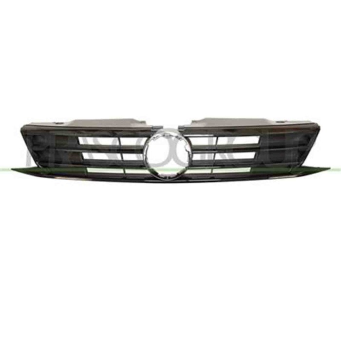 VG5242001_1.JPG Griglia Radiatore Verniciata Nera Lucida Per Volkswagen Jetta (a6) Dal 2014 Al 2018