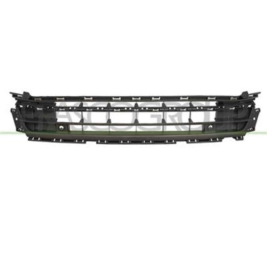 VG5242130_1.JPG Griglia Centrale Paraurti Nera Per Volkswagen Jetta (a6) Dal 2014 Al 2018