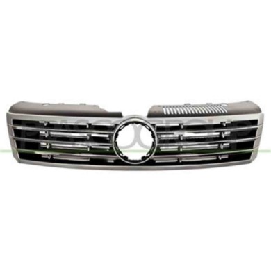 VG6222001_1.JPG Griglia Radiatore Nera Lucida Con Modanatura Cromata Per Volkswagen Cc Dal 2012 Al 2015