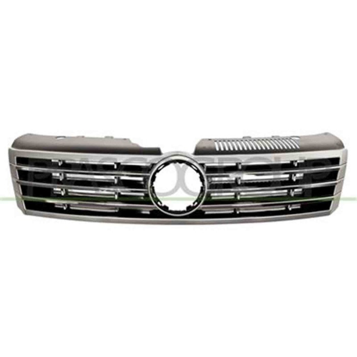 VG6222001_1.JPG Griglia Radiatore Nera Lucida Con Modanatura Cromata Per Volkswagen Cc Dal 2012 Al 2015