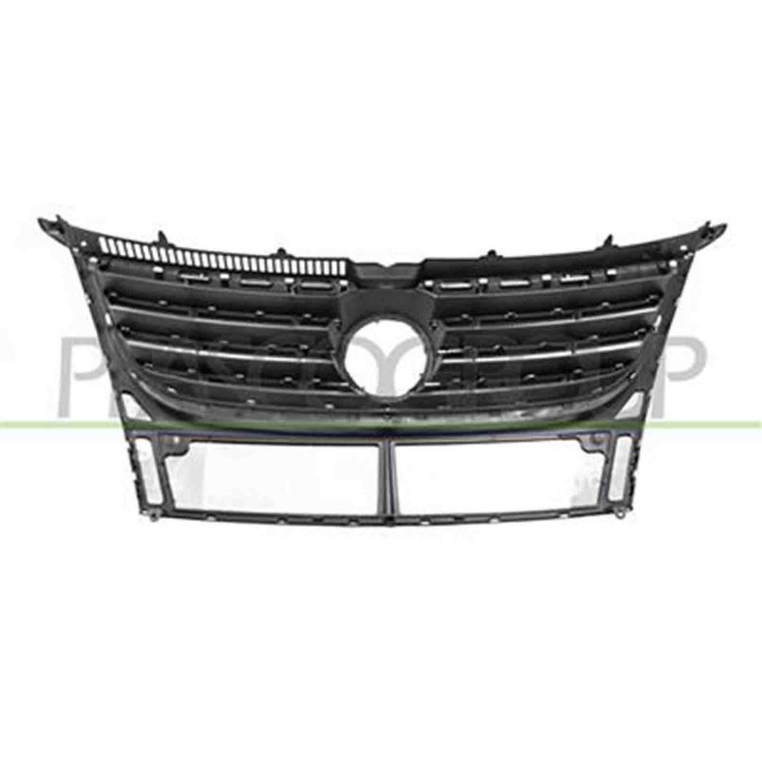 VG7172011_1.JPG Griglia Radiatore Nera Con Modanature Cromate Per Volkswagen Touran Dal 2006 Al 2010