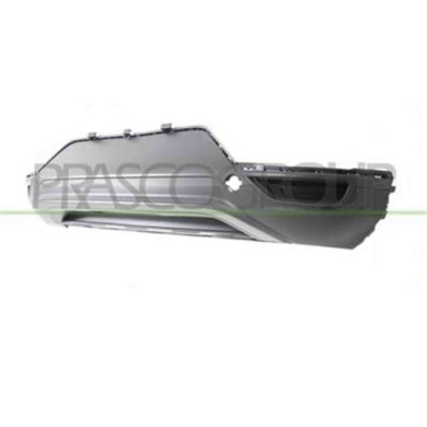 VG7701061_2.JPG Paraurti Posteriore Inferiore Nero Goffrato Per Volkswagen T-roc Dal 2017 Al 2022