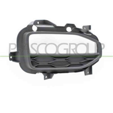 GUIDA_ALLA_SCELTA.JPG Griglia Superiore Destra Paraurti Nera Per Volkswagen T-roc Dal 2017 Al 2022
